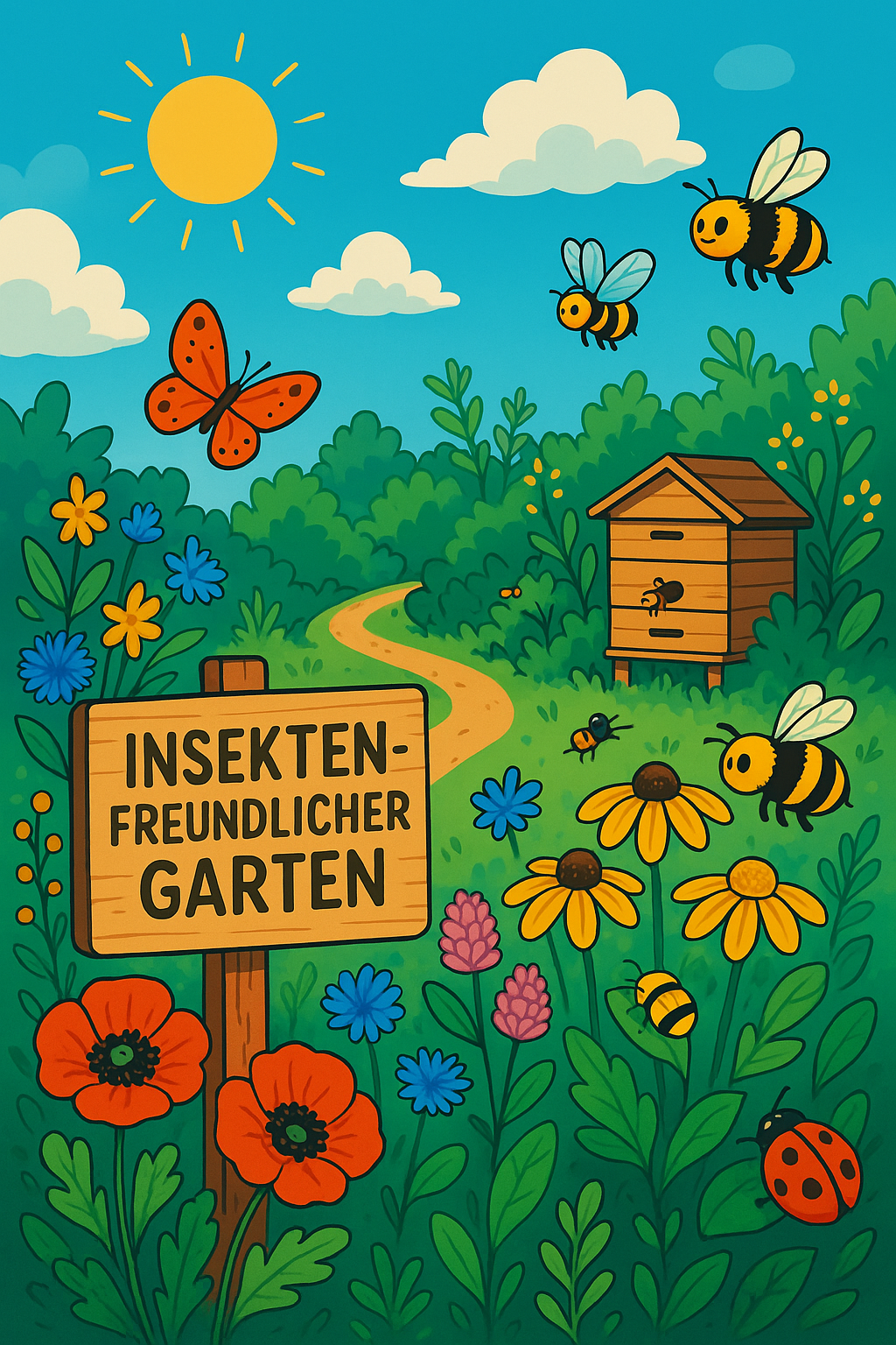 Insektenfreundlicher Garten